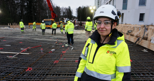 Ruskon Betonin Alisa Saavalainen Finnoossa siltavaluissa